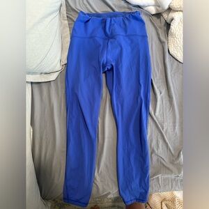 Lulelemon Align Royal Blue leggings